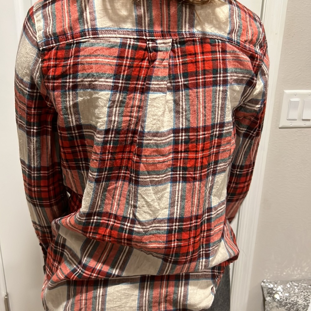 Plaid button down - Picture 2 of 2